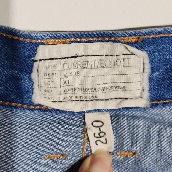 Current Elliott Jeans Womens Size 26 Blue Skinny - Picture 12 of 14